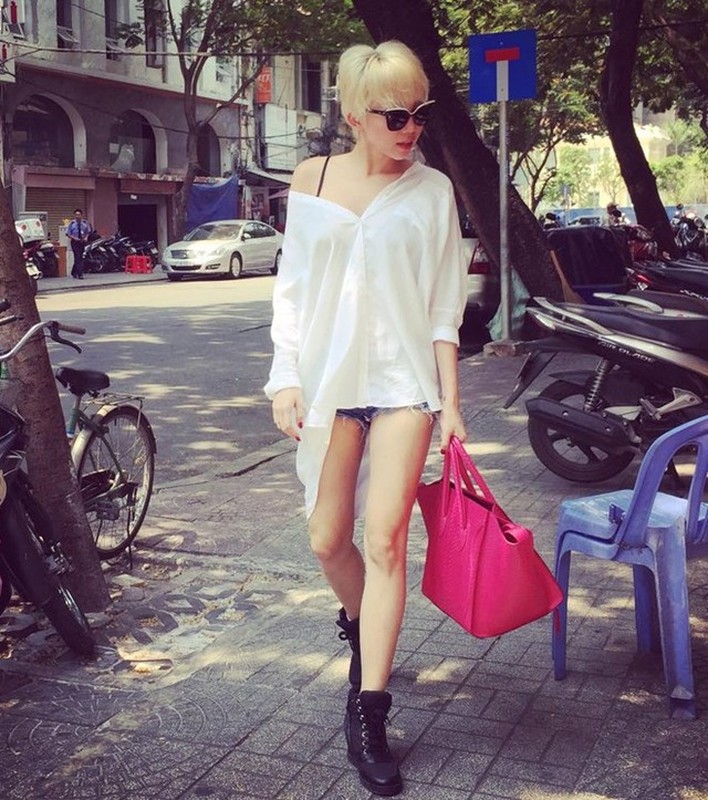 My nhan Viet dieu da ca tinh voi thoi trang short